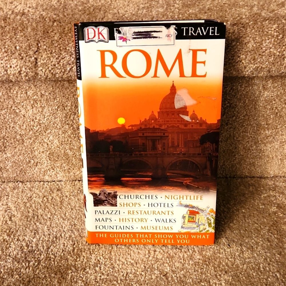 DK Eyewitness Travel Book Rome